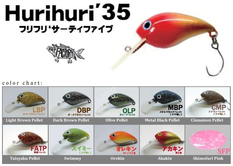 FAT FACTORY Hurihuri' 35 #Swimmy