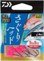 DAIWA Kaijo Tsuribori Saguri Head SS 5.0g #Matte Pink