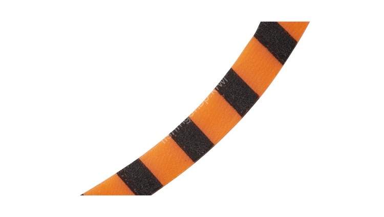 MAJOR CRAFT TMN-CUL Tai No Mi Red Back Custom Necktie Slim Curly #005 Orange Zebra