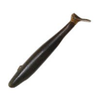 GAN CRAFT Bariki Shad 4.8 #02 Green Pumpkin Shad
