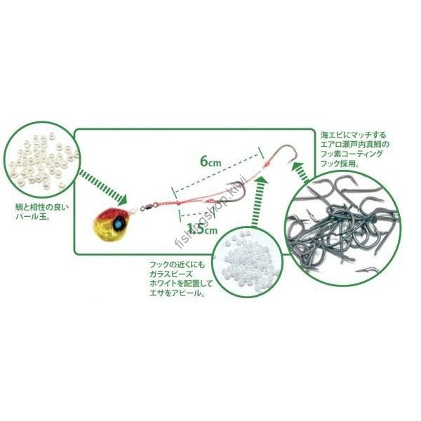 HAYABUSA SE108 Musou Madai Piercing Floating Tenya FD No.6 #01 Akakin Holo
