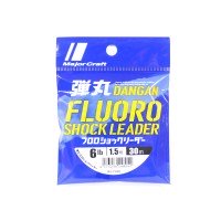 MAJOR CRAFT Dangan Fluoro Shock Leader [Natural] 30m #1.5 (6lb)