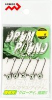 MARUSHIN Dragon Jig Head Drum Round 2g (5pcs)