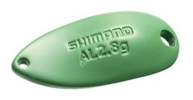 SHIMANO TR-R28R Cardiff Alumi Roll 2.8g #15S Mild Green
