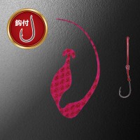 MATSUOKA SPECIAL Single Swim with Hook #Pink Red Lame