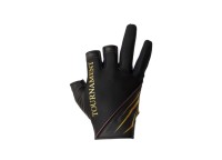 DAIWA DG-1024TW Tournament Cold Protection Gloves 3 Cut L #Black
