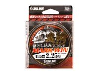 SUNLINE Kurodai ISM Otoshikomi Mark-Win [White & Black & Orange & Green] 100m #3 (12lb)