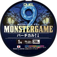 DUEL Monstergame® 9 Vertical ⇅ [10m x 5 colors] 200m #1.0 (20lb)
