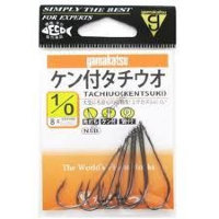 GAMAKATSU Tachiuo Kentsuki [NS Black] #1/0 (8pcs)