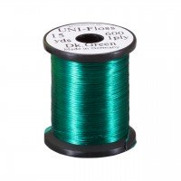 TIEMCO UNI Single Strand Super Floss Dark Green #93