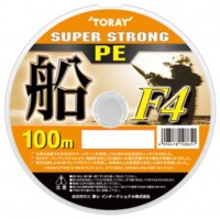 TORAY Super Strong PE Fune F4 [10m x 5color] 100m #2 (11kg)