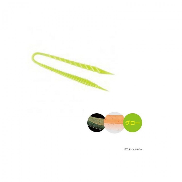 SHIMANO EW-001N Engetsu Shugyo Necktie Torque Straight  #15T Orange Glow