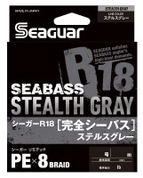 KUREHA Seaguar R18 Complete Seabass [Stealth Gray] 200m #1.2 (22lb)