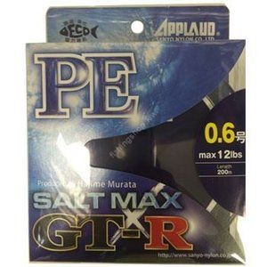 SANYO NYLON Applaud Salt Max GT-R PE [10m x 5color] 200m #0.6 (12lb)