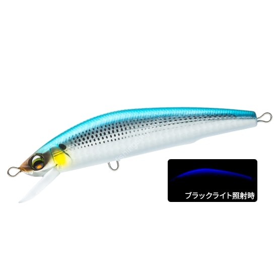 DUEL Aile Magnet TG Minnow 105F #09 MKBK Matte Kei Blue Konoshiro