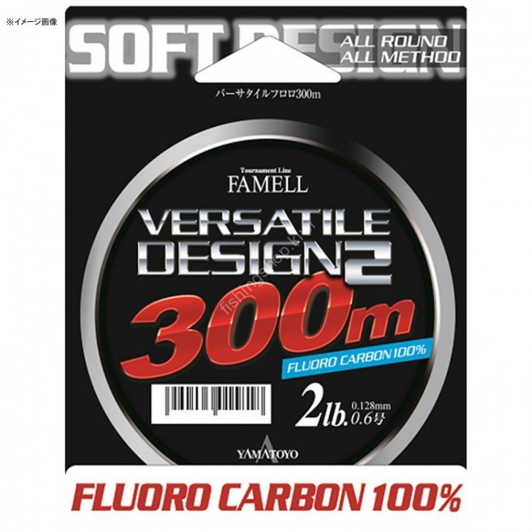 YAMATOYO Versatile Design2 Fluorocarbon [Clear] 200m #4 (16lb)