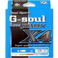YGK G-Soul Super Jig Man X4 [Multicolor] 600m #1.5 (25lb)