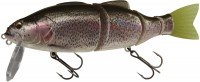 IMAKATSU Nonkee Bassroid Jr. Triple Double DSF (Dead Slow Floating) 3DRealism Color # 297 Rainbow Trout
