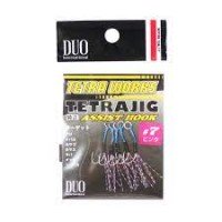 DUO Tetra Works Tetra Jig Genuine Assist Hook [Pink Tinsel] #7 (5pcs)