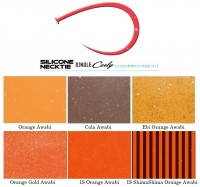 KAIYU Kaijin Silicone Necktie Single Curly #IS Orange Awabi