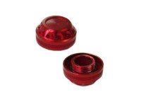 ALPHA TACKLE UPA-006 Aluminum Handle Cap #Red