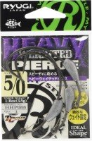 RYUGI Heavy Weighted Pierce HHP088  [TC Black] #5/0 (3pcs)