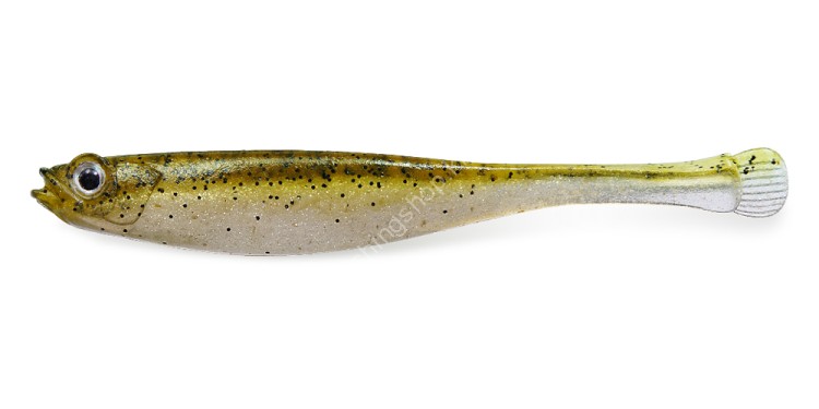 MEGABASS Haze-ST 3.4" #Green Pumpkin Shad (8pcs)