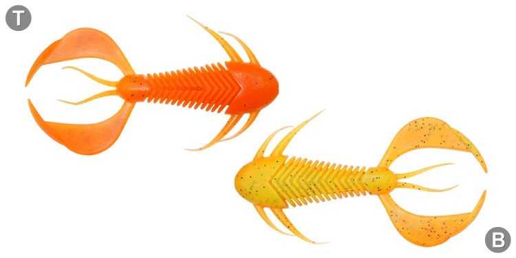 MEGABASS Rock Hog 2.5'' #Orange Back Chart (7pcs)