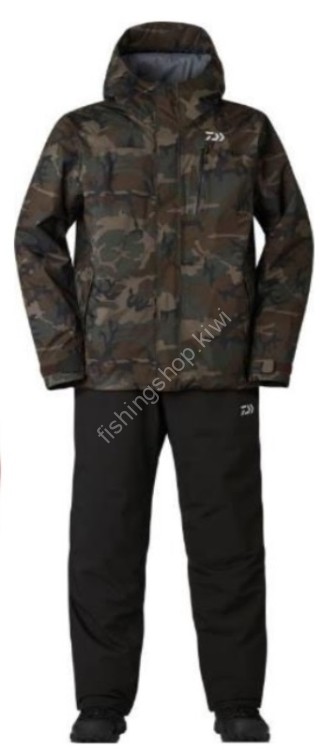 DAIWA DW-3524 Rainmax Winter Suit (Green Camo) M