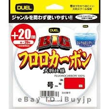 DUEL BIG Fluorocarbon [Clear] 120m #3 (12lb)