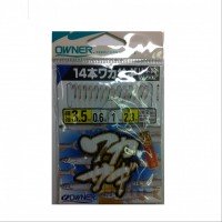 OWNER Wakasagi 14 Piece Rig 3.5-0.6