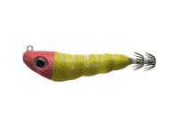 KIZAKURA Egi-bow Yari Bottomer No.25 100g #Zebra Red/Yellow
