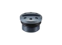 WHIPLASH FACTORY Serpent Bite Handle Knob Cap #01 Gunmetal