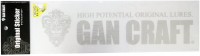 GAN CRAFT Original Transfer Sticker L #03 Silver