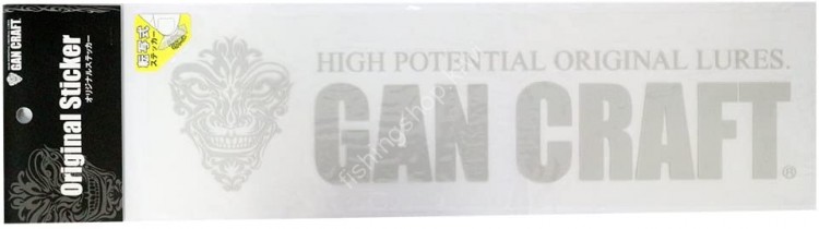 GAN CRAFT Original Transfer Sticker L #03 Silver