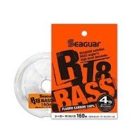KUREHA Seaguar R18 Bass New [Clear] 160m #1 (4lb)