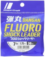 MAJOR CRAFT Dangan Fluoro Shock Leader [Natural] 30m #1.75 (7lb)