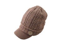 MAZUME Knit Cap (With Brim) #Mocha