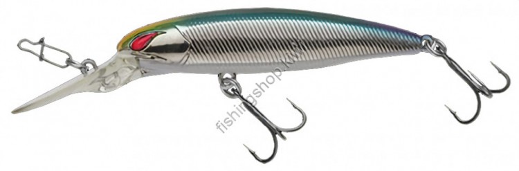 NORIES Laydown Minnow DEEP JUST WAKASAGI BR-367 GUNMETAL BLUE CHART