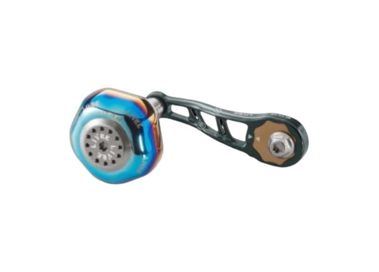 LIVRE 6212 BJ 75-83 Handle Daiwa/Shimano M8 Right #Gunmetal/Titanium
