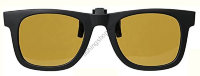LSD clip sunglasses type 4 light yellow