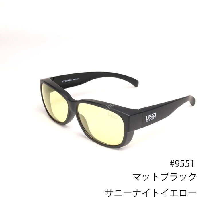 LSD Overgrass Type 2 #9551 Matt Black/Sunny Night Yellow