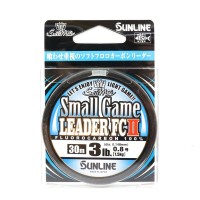 SUNLINE Saltymate Small Game Leader FC II [Natural Clear] 30m #0.8 (3lb)