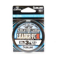 SUNLINE Saltymate Small Game Leader FC II [Natural Clear] 30m #0.8 (3lb)