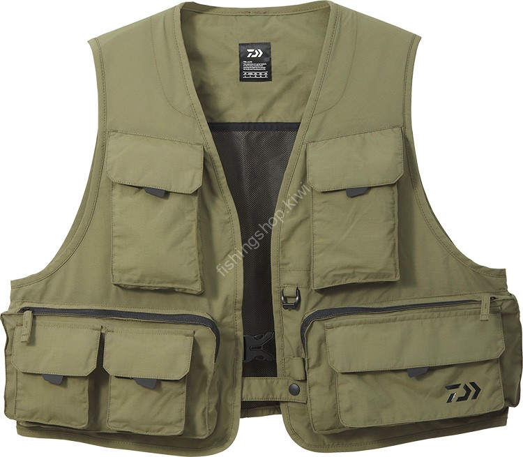 DAIWA DV-3423 Fishing Vest Olive L Wear buy at
