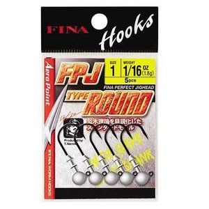 HAYABUSA Perfect Jig Head Round 1.8g #1
