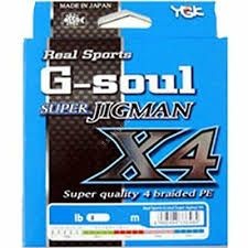 YGK G-Soul Super Jig Man X4 [Multicolor] 600m #2 (30lb)