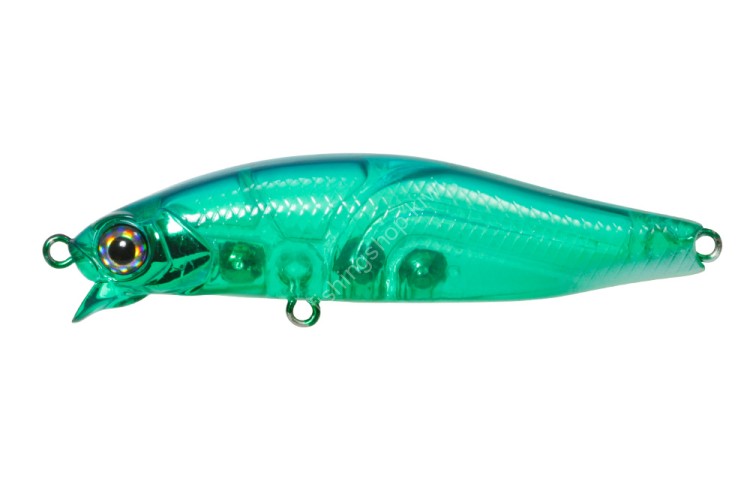 ISSEI Kaitaro Ame Minnow 55SR-SS #014 Kabra Green Tail Glow