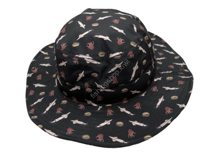 KOHINATA Cap Gyogyo Hat 10340 #Grilled Squid (Black)
