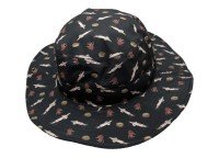 KOHINATA Cap Gyogyo Hat 10340 #烤鱿鱼 (黑色)
